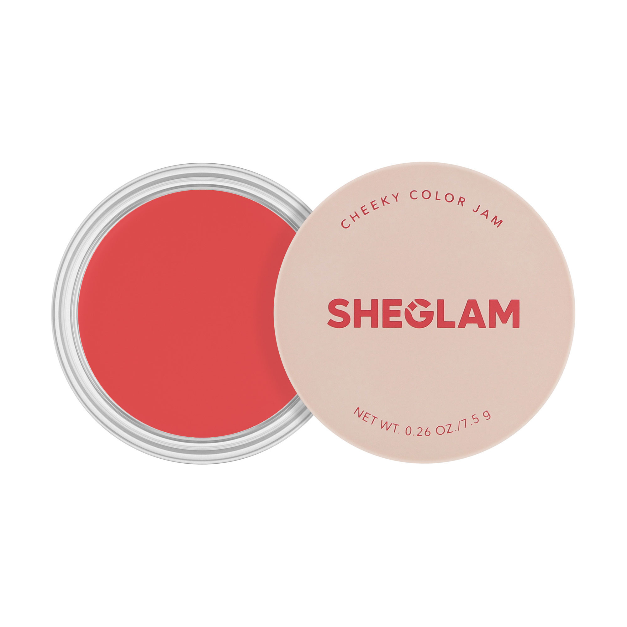 Кремові рум'яна для обличчя Sheglam Cheeky Color Jam, Afternoon Peach, 7.5 г